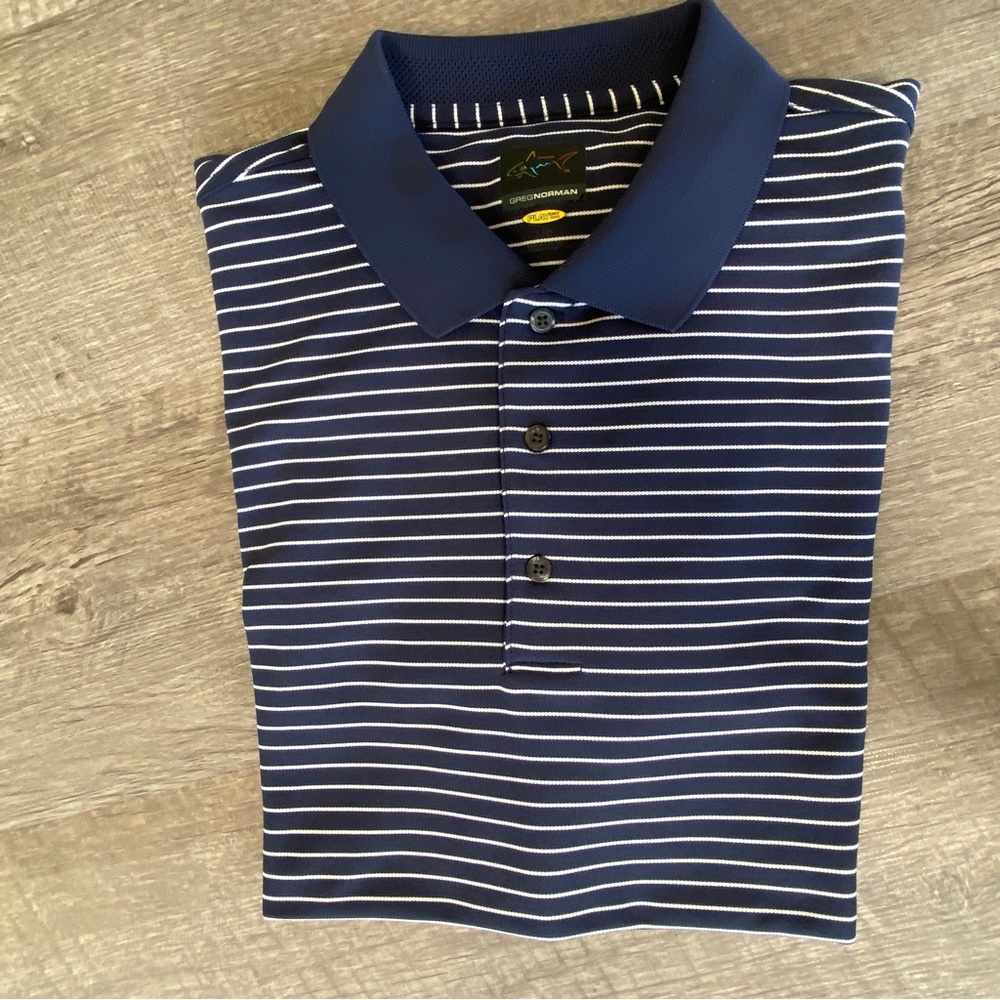 4/$16 Men’s Greg Norman Play Dry Golf Shirt - Large